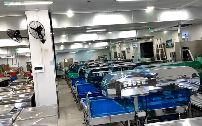 中央廚房毛菜存儲(chǔ)分配設(shè)備