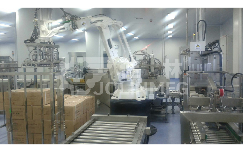 盒類藥品自動(dòng)化后道包裝線