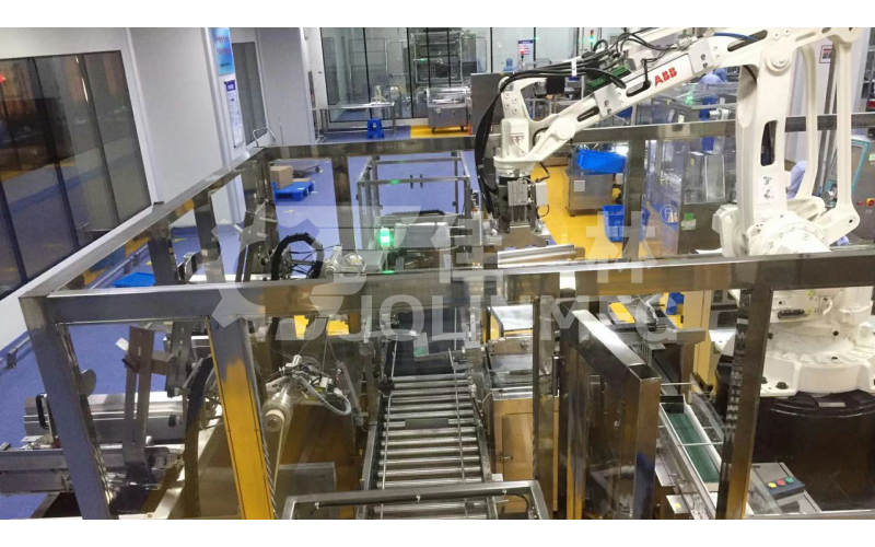 盒類藥品自動化后道包裝線